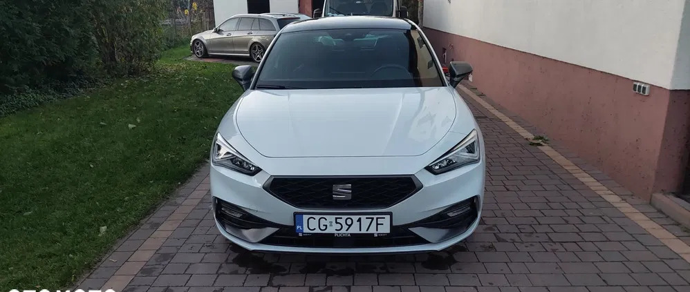 seat leon kujawsko-pomorskie Seat Leon cena 106000 przebieg: 21000, rok produkcji 2020 z Grudziądz